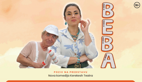 Komedija "Beba" Kerekesh Teatra u petak besplatno u dvorani Žatika