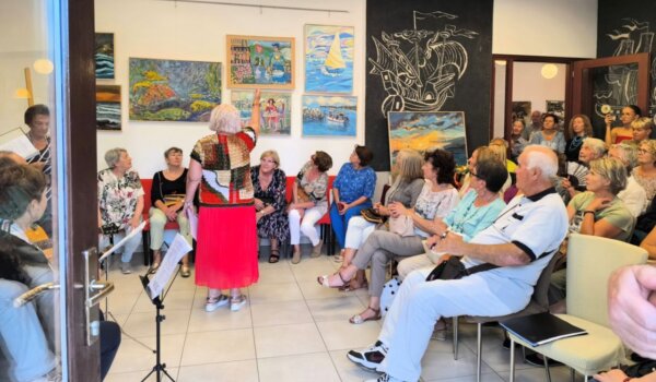 Izložba Slavice Ezgeta "Oblaci i more" otvorena u porečkoj Galiji