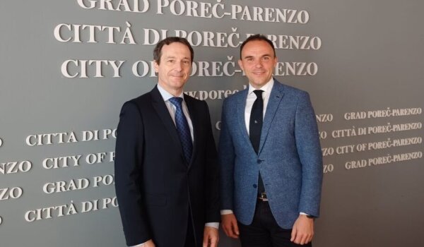 Gradonačelnik Peršurić primio francuskog veleposlanika