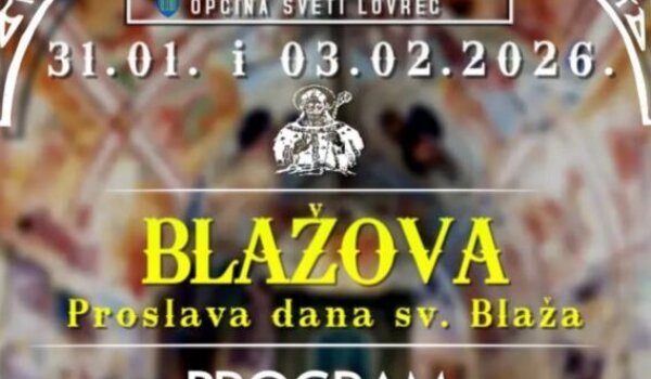 Dani sv. Blaža u Svetom Lovreču: predavanje, biciklijade i misa