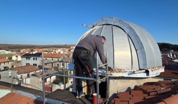 Višnjan vraća sjaj povijesnoj kupoli: radovi su u tijeku