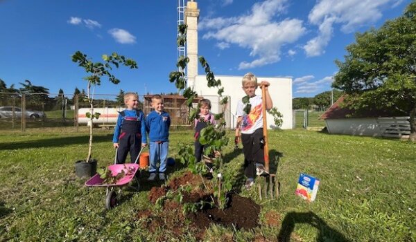 Djeca iz DV Tići obilježila Dan planeta Zemlje eko akcijom
