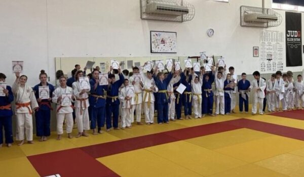 Polaganje u Palestri: Viši KYU pojasevi za 82 mladih judoka u Poreču