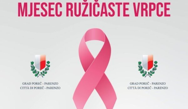 Cijeli listopad za zdravlje i podršku: evo što donosi Mjesec ružičaste vrpce u Poreču