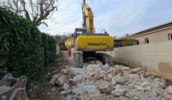 Odvodnja Poreč započela radove u naselju Montižana