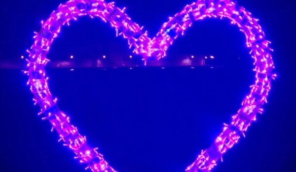 Porečki photo point u Peškeri u ljubičastoj boji za Svjetski dan prijevremeno rođene djece