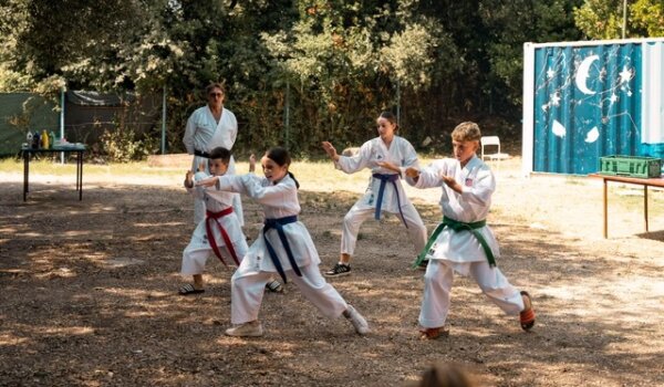 Djeca u Vrsaru upoznala karate kroz trening s Finidom