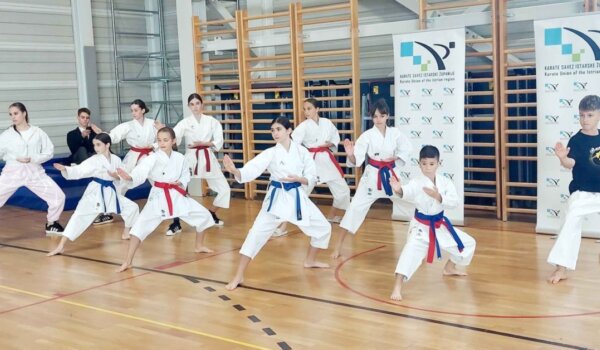 U Poreču otvorena Županijska karate liga u katama
