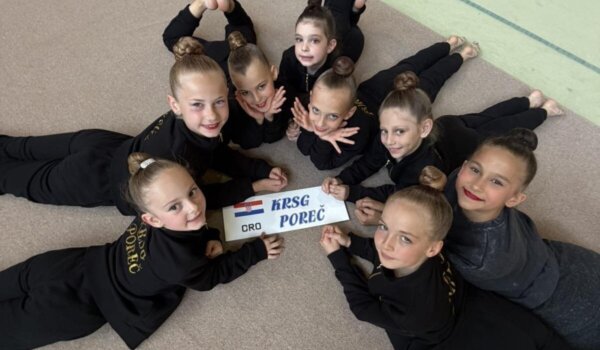 Porečke ritmičarke osvojile medalje uoči državnog prvenstva