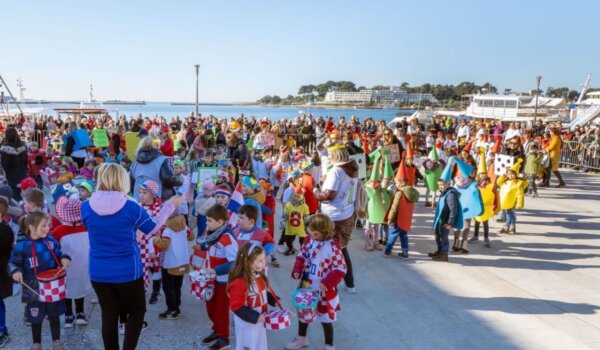 Poreč u utorak domaćin Dječjeg karnevala na rivi