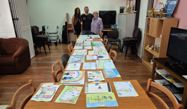 Djeca Poreča crtala za novogodišnju lutriju Društva invalida