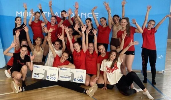 Odlični rezultati plesača studija Unique na International Dance Open Kopar