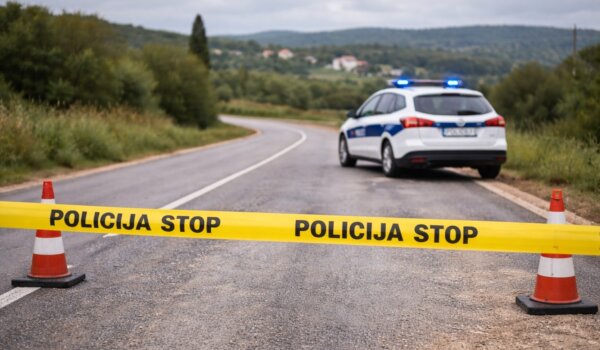 Teška prometna nesreća kod Višnjana, jedna osoba poginula