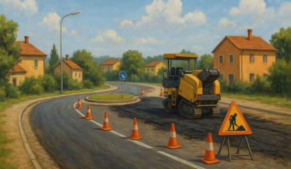 Privremena regulacija prometa u Kukcima zbog asfaltiranja rotora