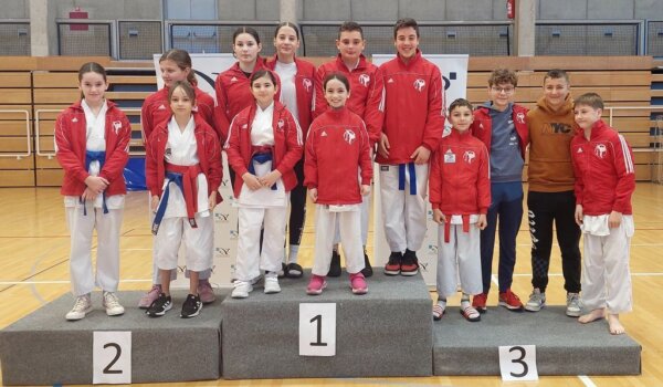 Karate klub Finida pobjednik županijske lige u borbama