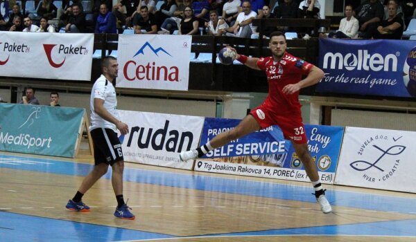 Porečki rukometaši slavili u petom kolu Lige za prvaka – Osijek pao 29:22