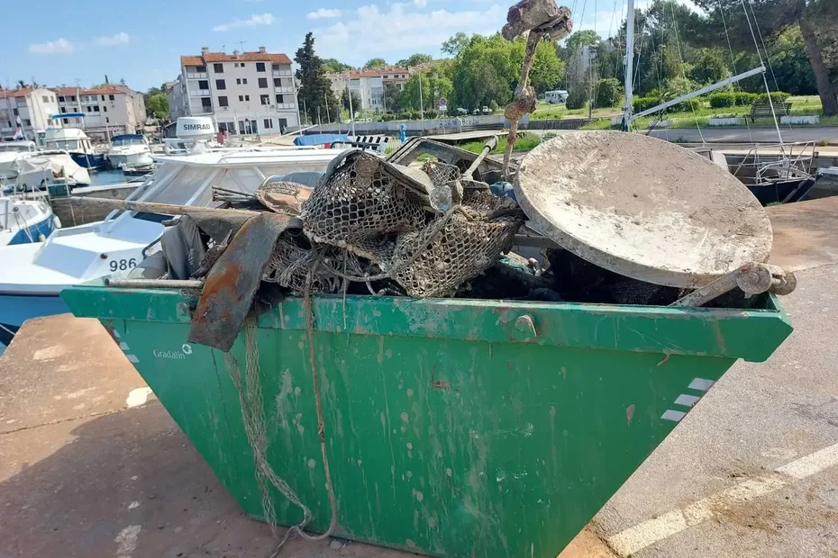 Otpad iz podmorja Červar-Porta