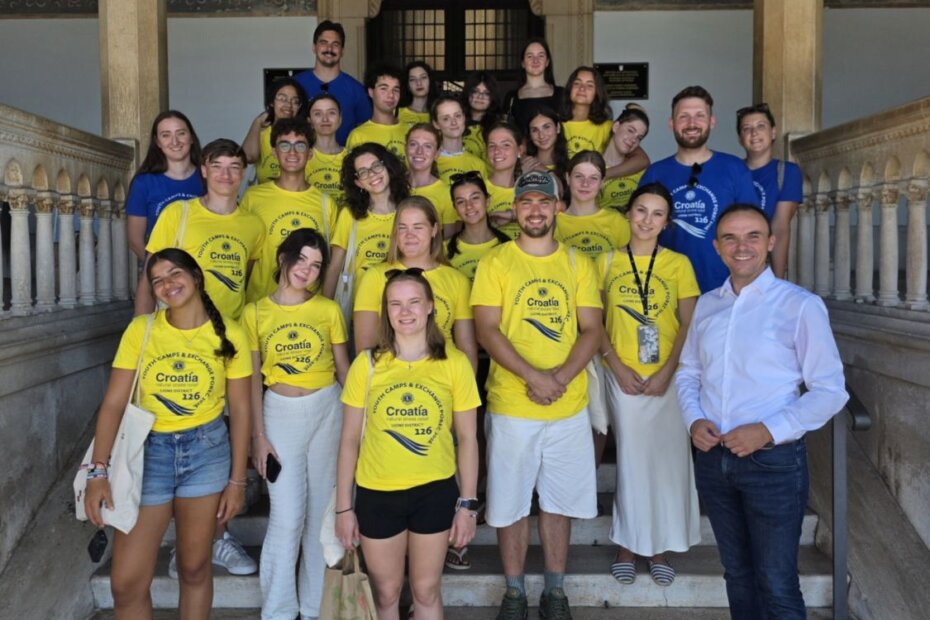 Sudionici međunarodnog kampa Lions Youth Exchange