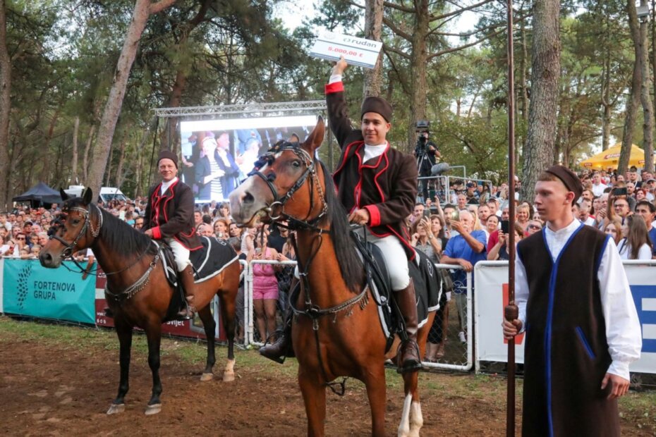 Antonio Osip, slavodobitnik 50. Trke na prstenac