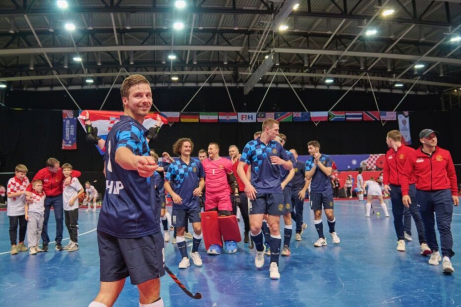 Utakmica za 9. mjesto na SP u dvoranskom hokeju (M) - Hrvatska - Argentina