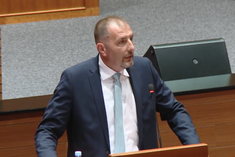 Dalibor Paus u Hrvatskom saboru