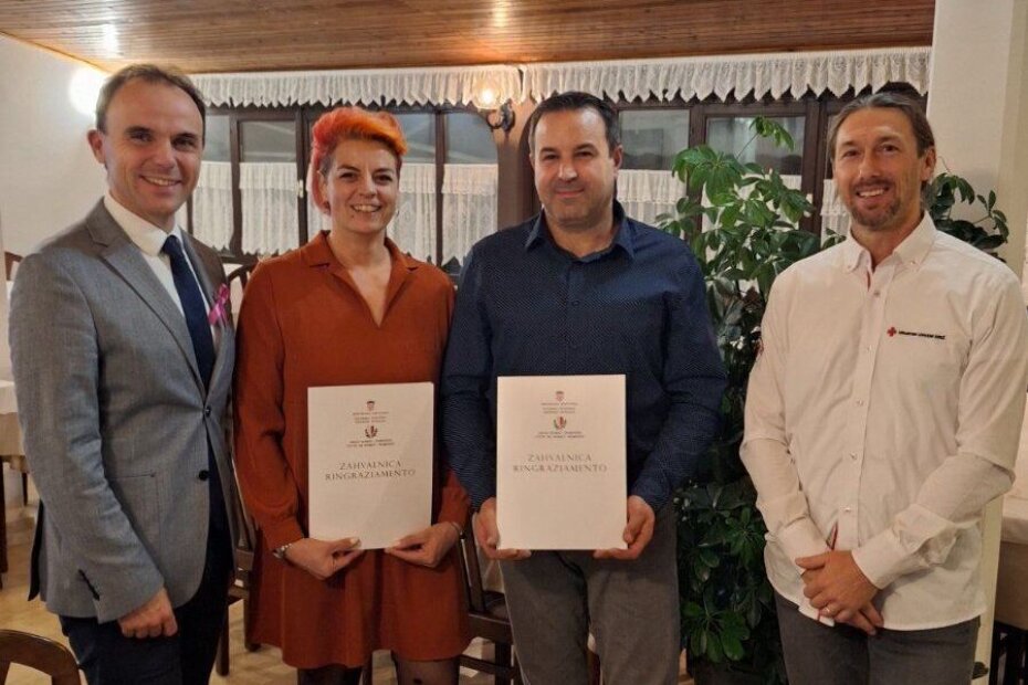 Prijem za jubilarne darovatelje krvi