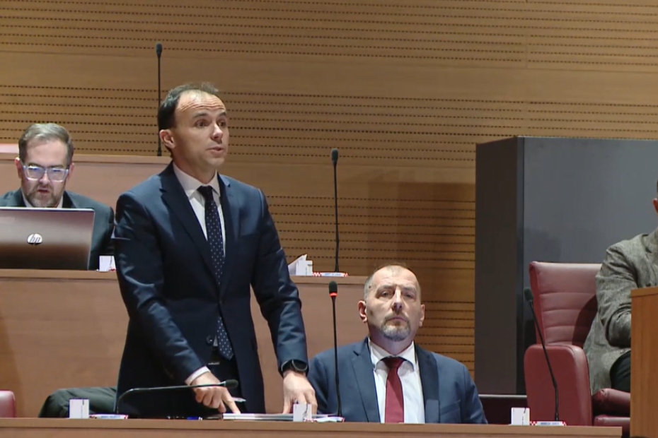 Loris Peršurić u Hrvatskom saboru