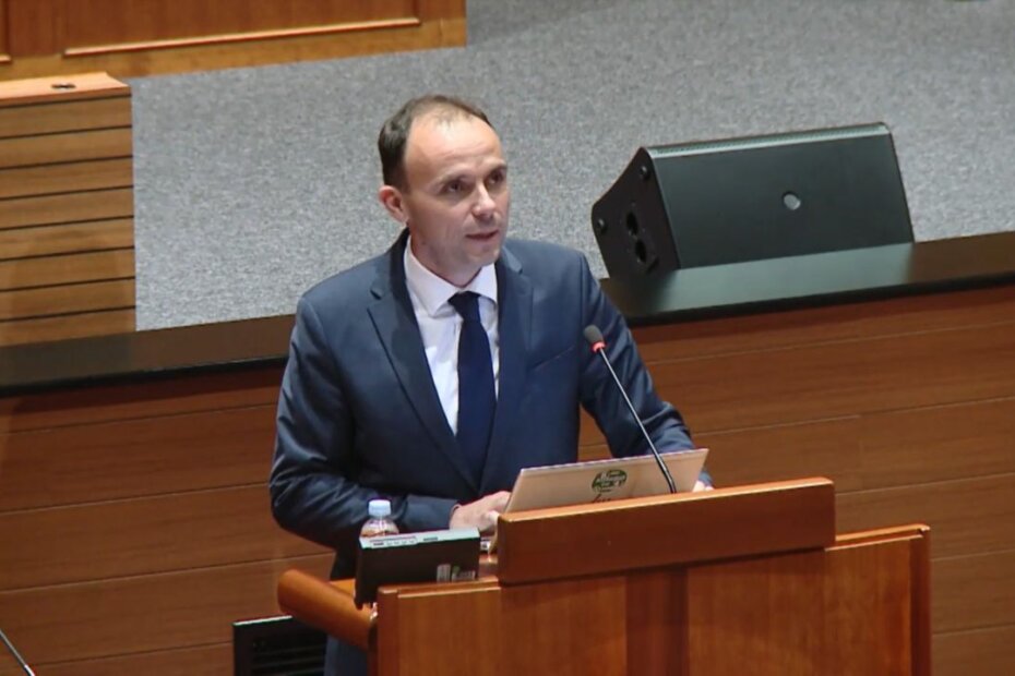 Loris Peršurić u Hrvatskom saboru