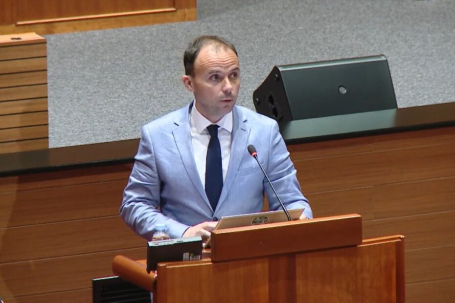 Loris Peršurić u Hrvatskom saboru