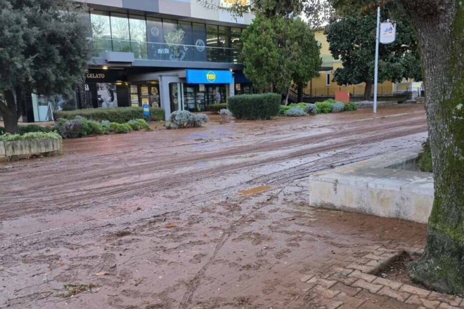 Blato poslije nevremena