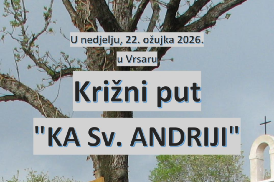 Križni put "Ka Svetom Andriji"