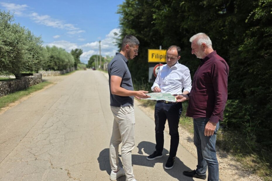 Loris Peršurić i Milan Laković na terenu