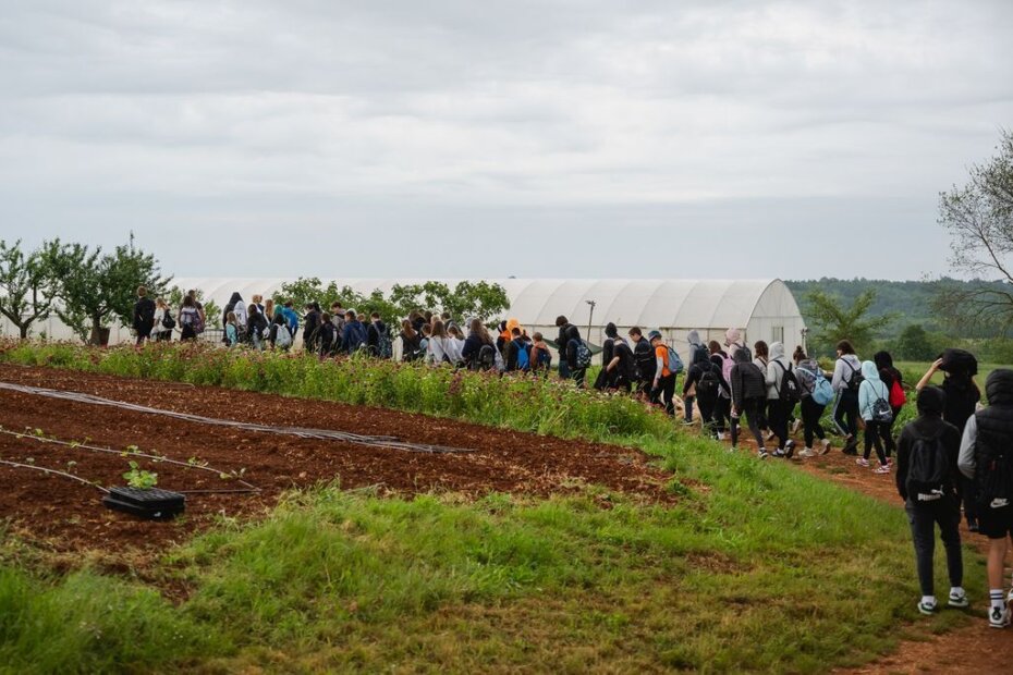 Učenici OŠ Ivo Lola Ribar posjetili su OPG Križmanić