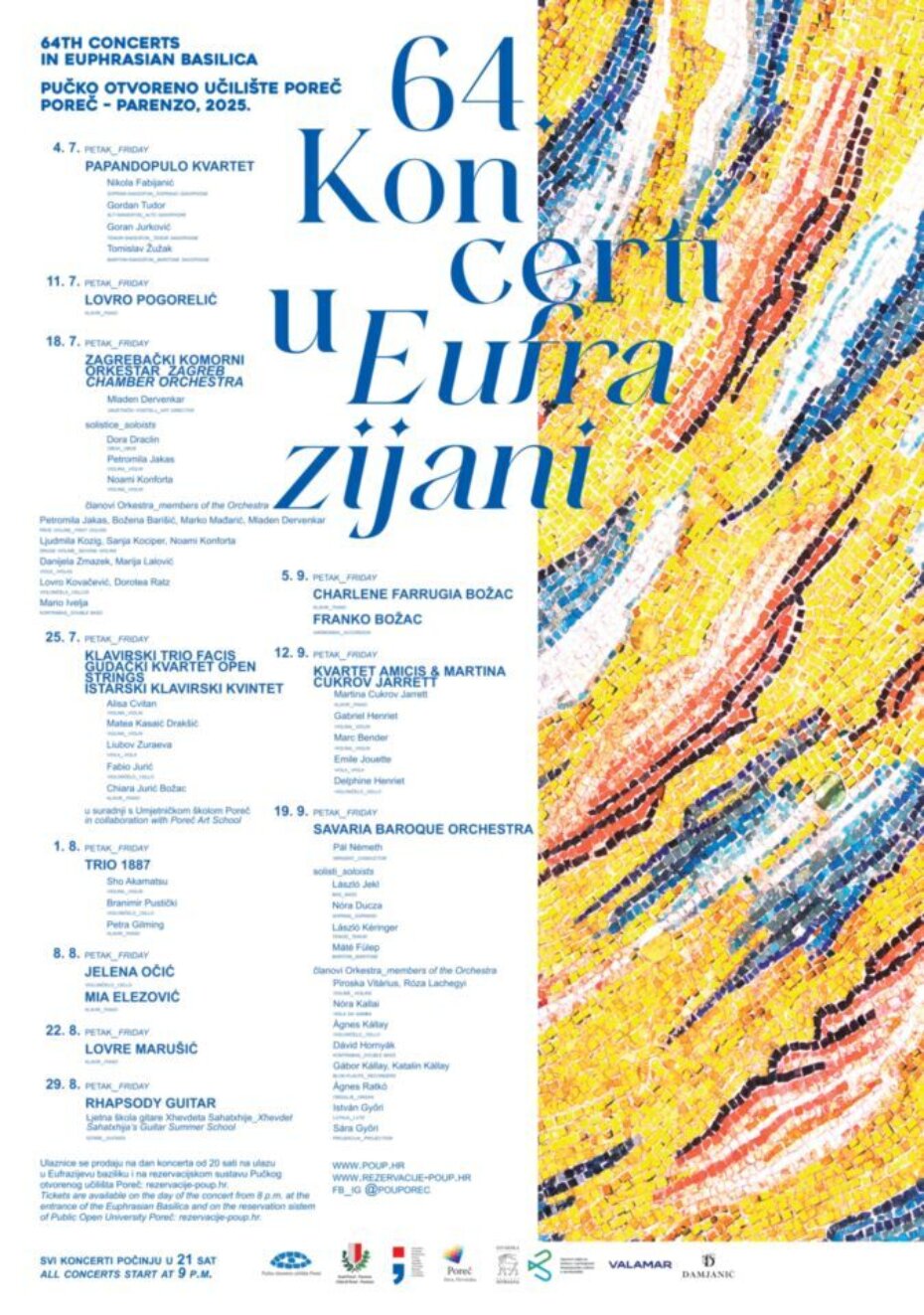 64. Koncerti u Eufrazijani