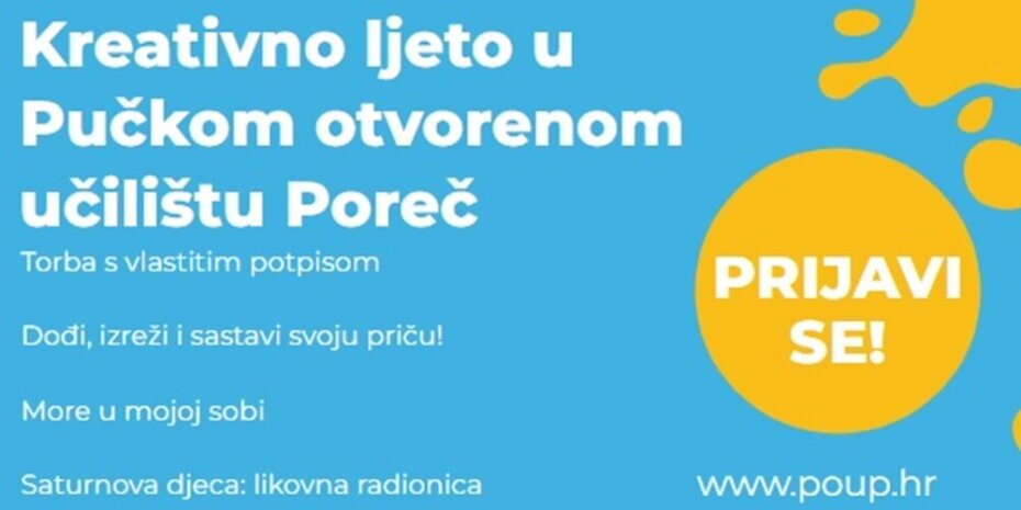 Kreativno ljeto u POUP-u