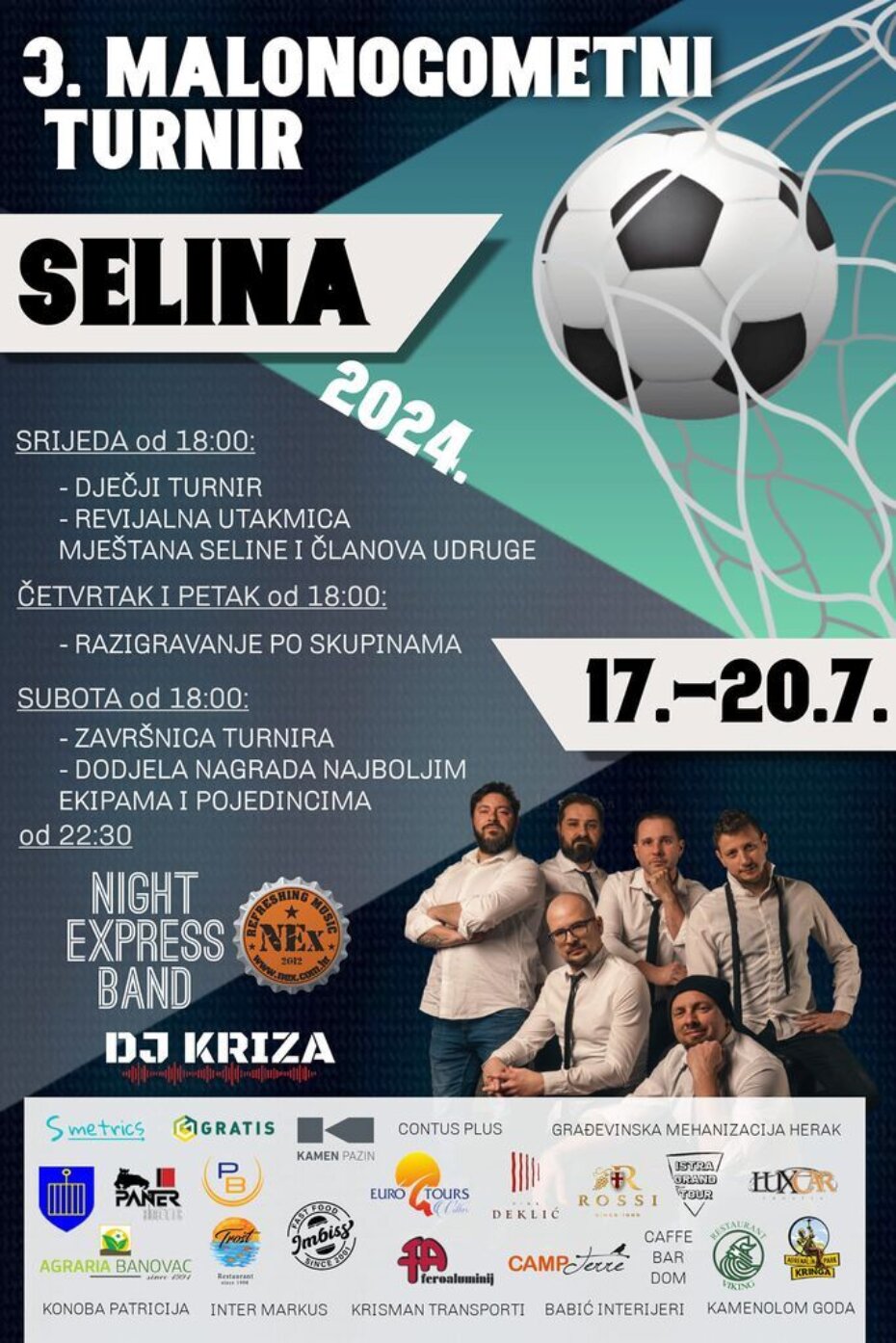 Treći Malonogometni turnir Selina