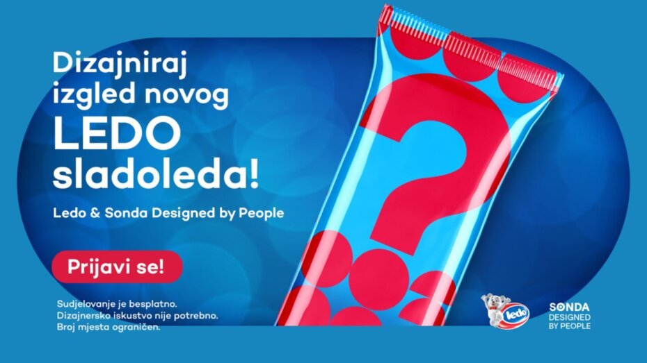 Dizajniraj izgled novog LEDO sladoleda