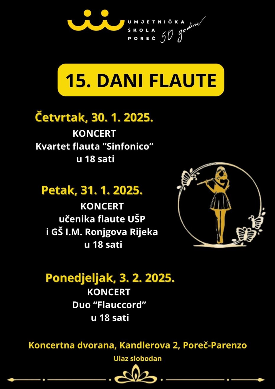 15. Dani flaute