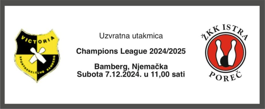 Uzvratna utakmica s Bambergom