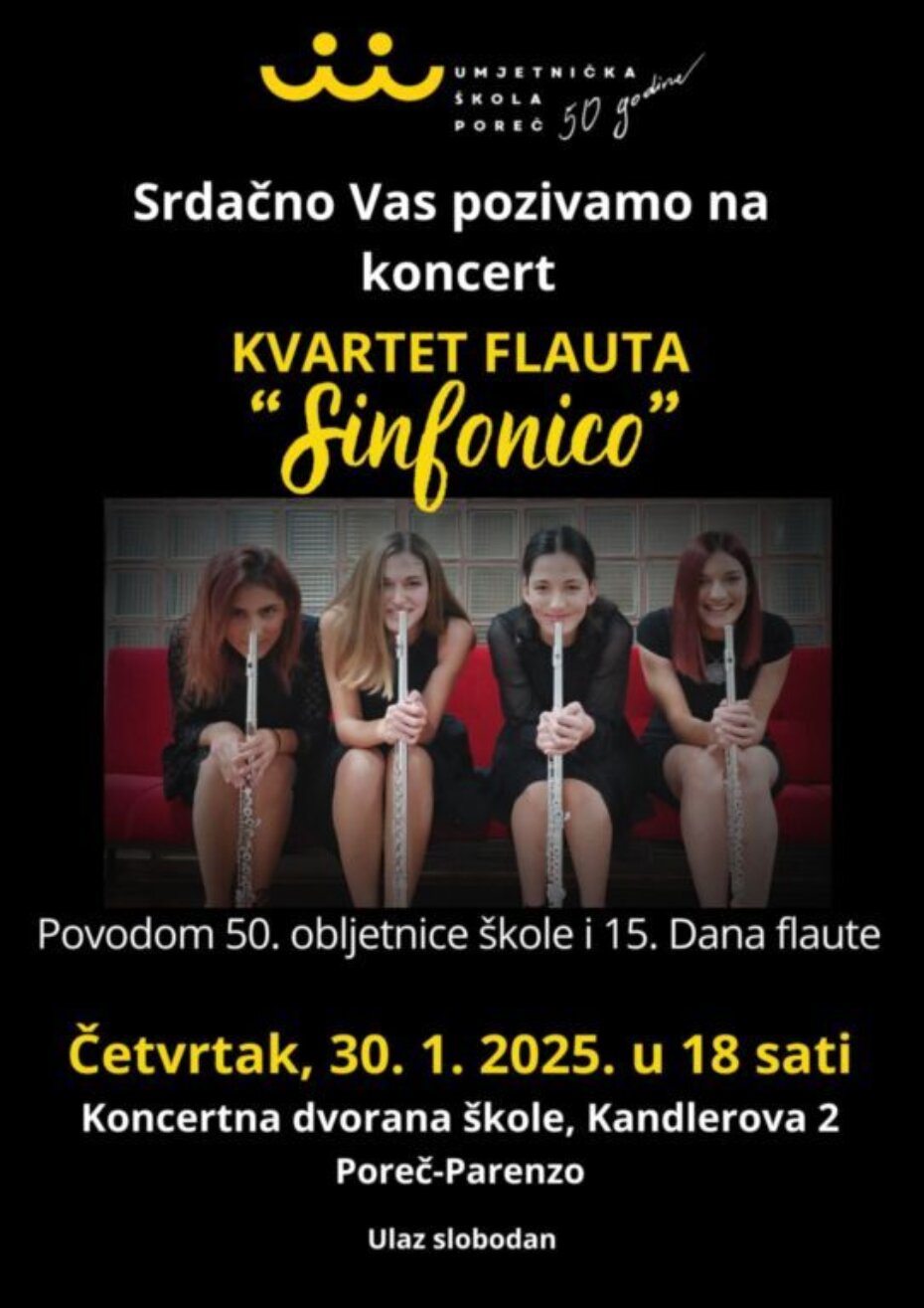 Koncert kvarteta flaute "Sinfonico"