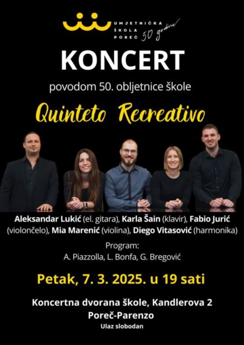 Koncert "Quinteto Recreativo"