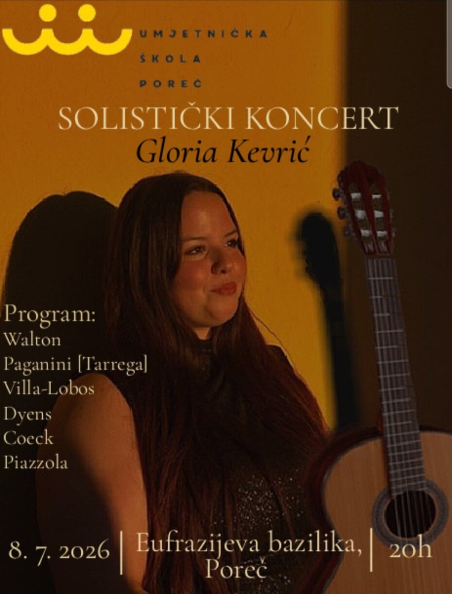 Solistički koncert Glorie Kevrić