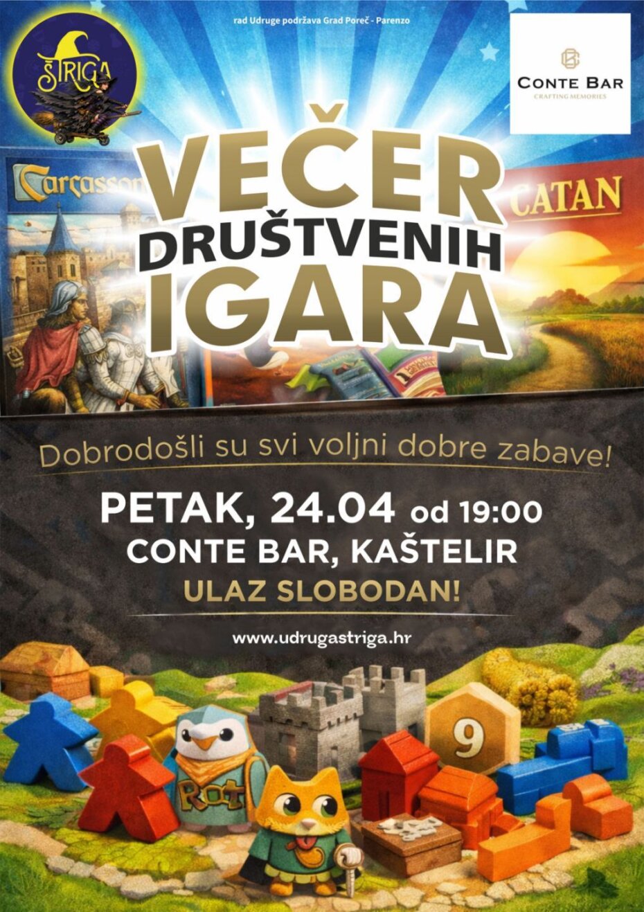Večer društvenih igara
