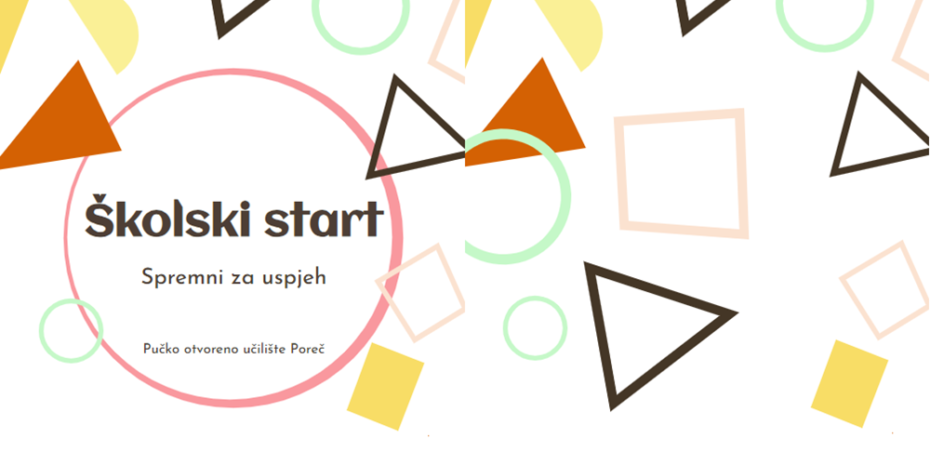 Školski start - spremni za uspjeh