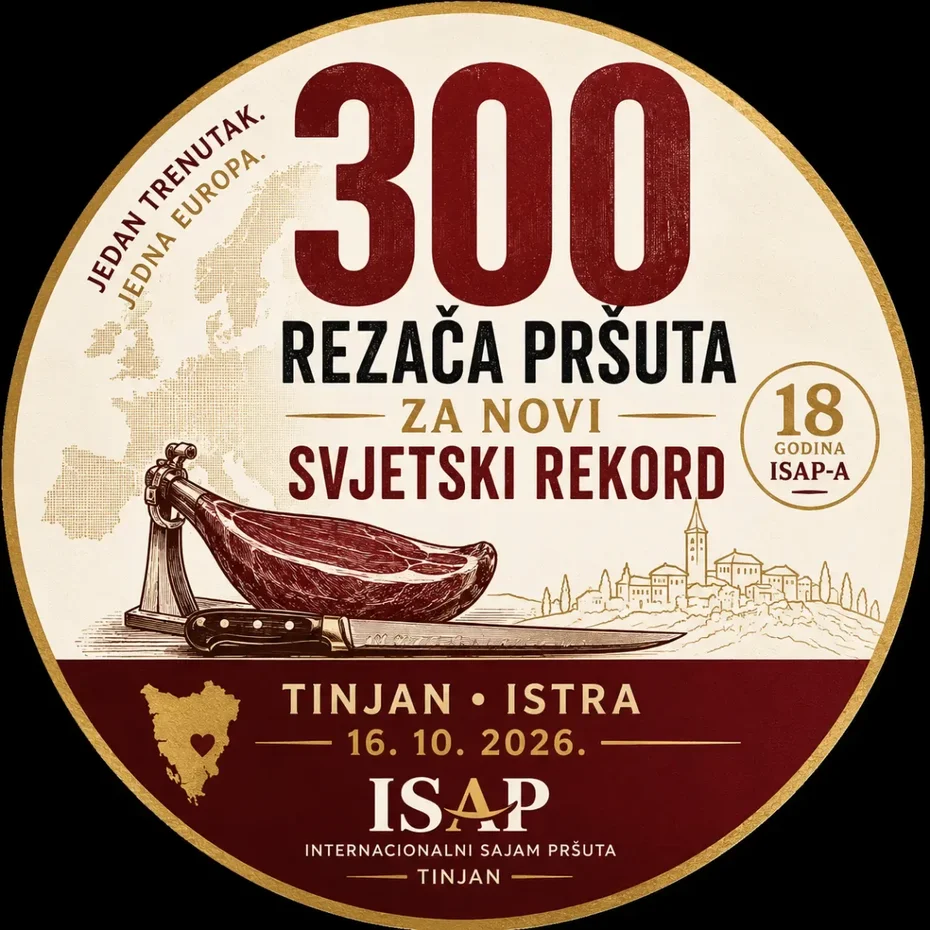 300 rezača pršuta za novi svjetski rekord