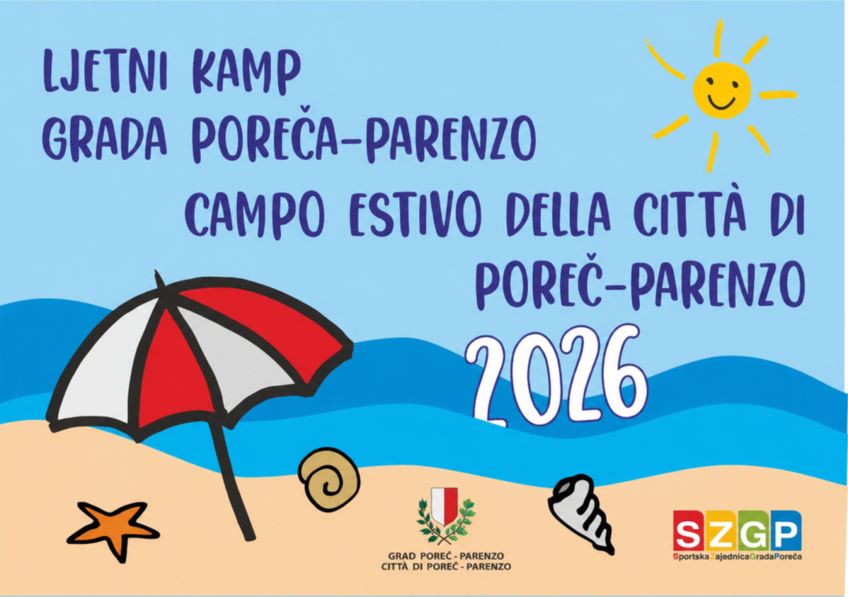 Ljetni kamp Grada Poreča 2026.